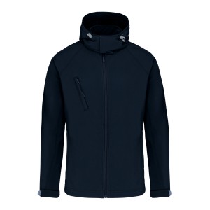 BLUSÃO SOFTSHELL C/ CAPUZ AZUL ESCURO K413